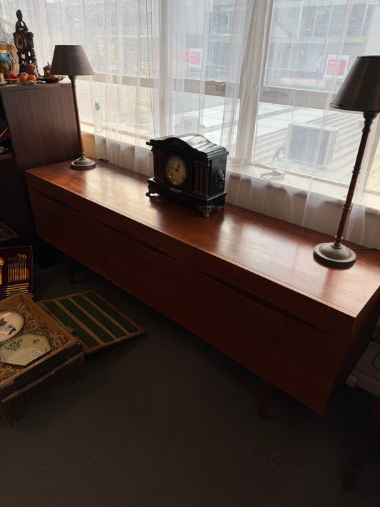 Conrad Rodd “The Dansk Collection” Mid Century Teak Sideboard Buffet | Rodd Furniture | 197cm