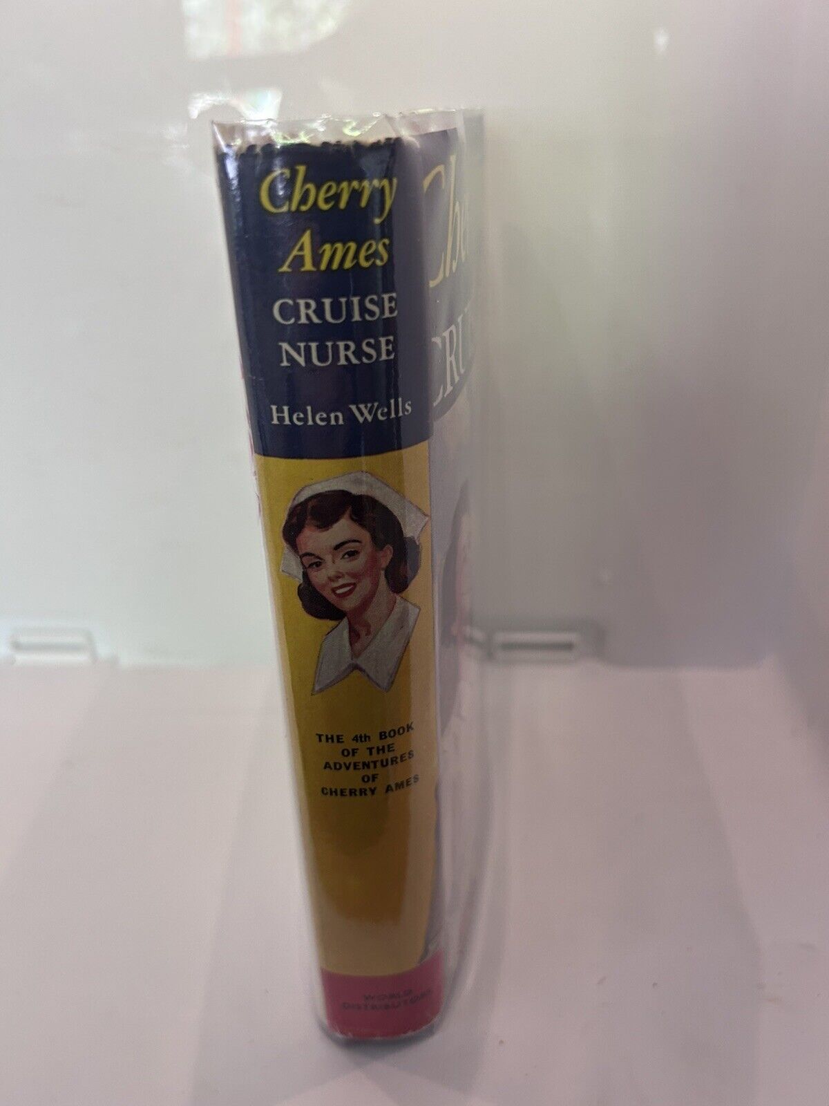 Vintage Cherry Ames Cruise Nurse - Helen Wells - Dust Jacket - 1957