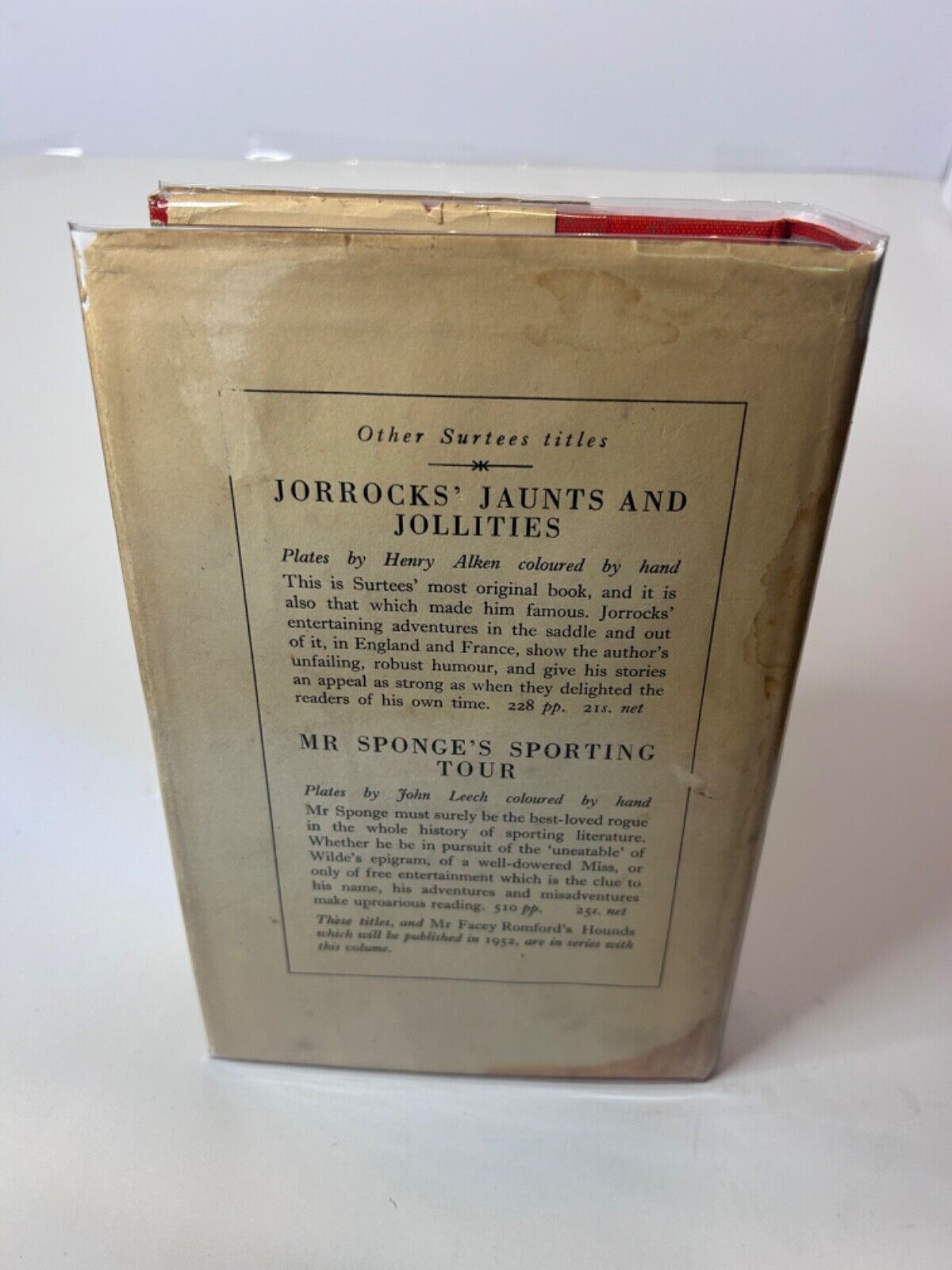 1951 Handley Cross R. S. Surtees Illustrated