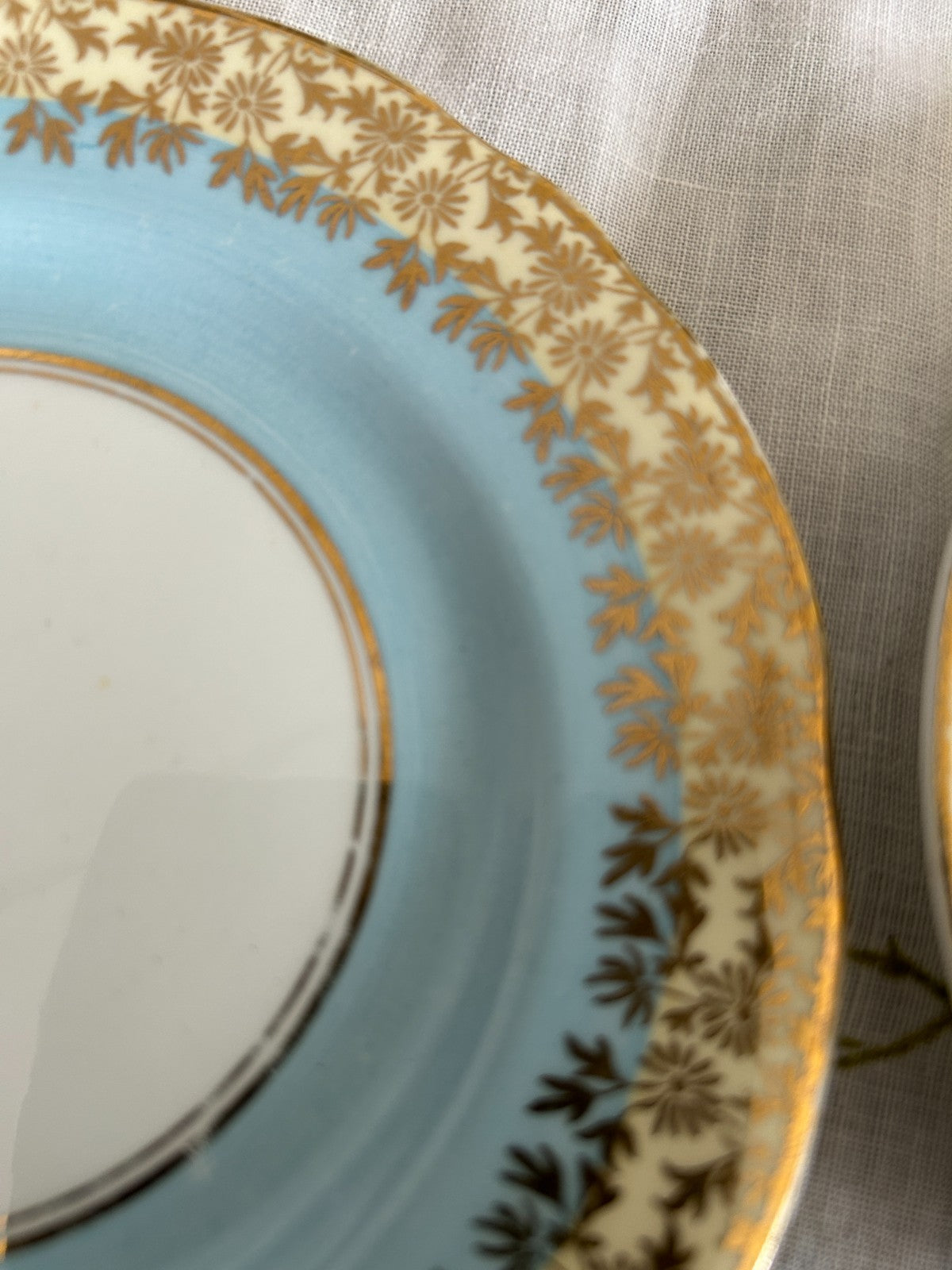 Vintage Royal Stafford Bone China Teacup, Saucer & Side Plate Trio