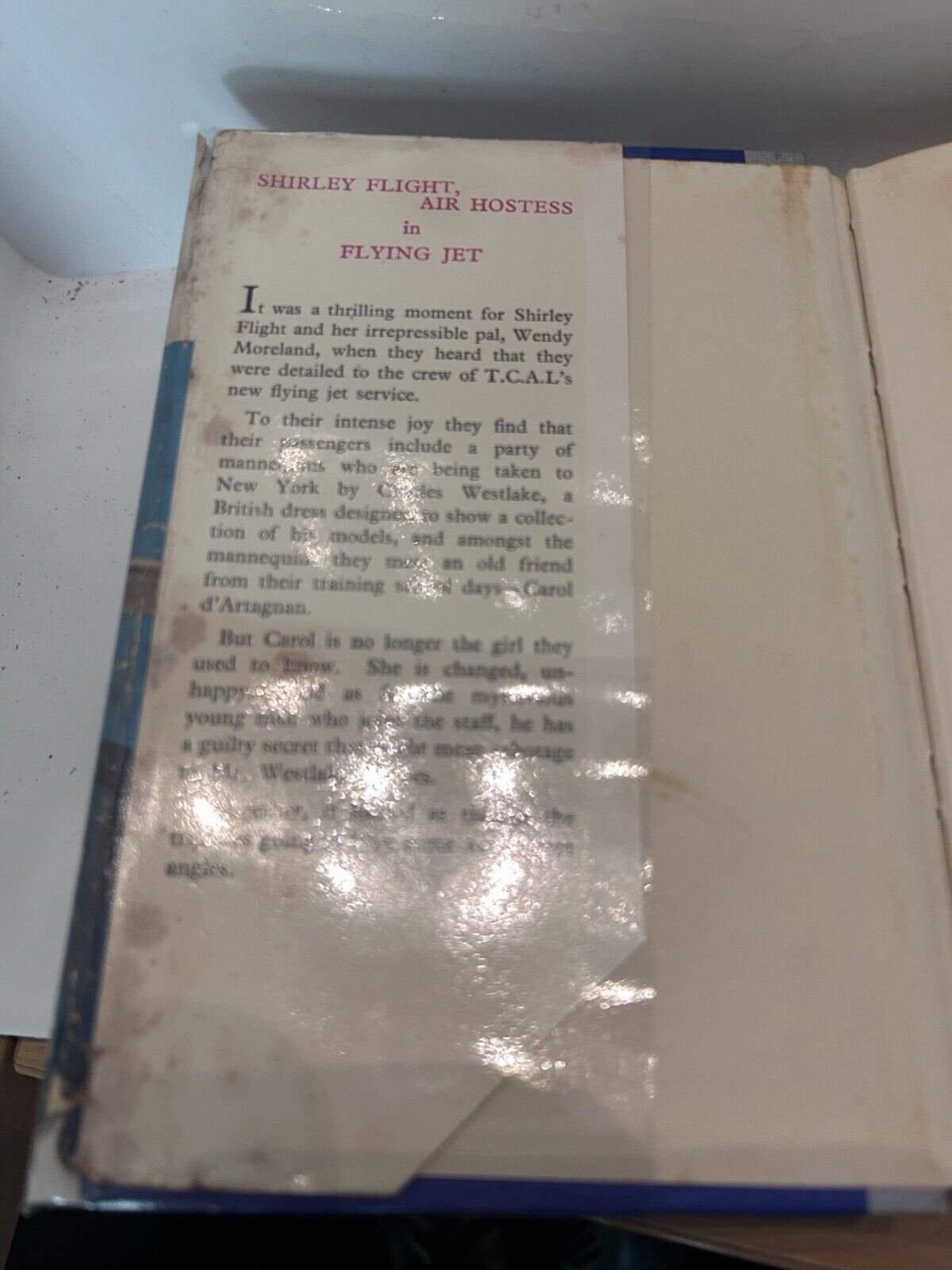 JUDITH DALE Shirley Flight Air Hostess Flying Jet Hardcover First Edition 1961