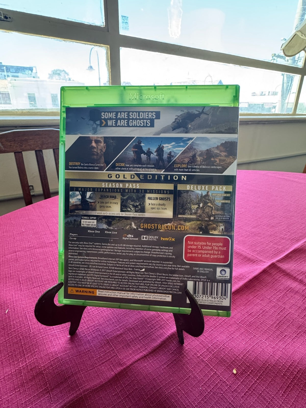 Ghost Recon Wildlands Gold Edition Xbox One PAL – Complete w DLC Disc | 2017