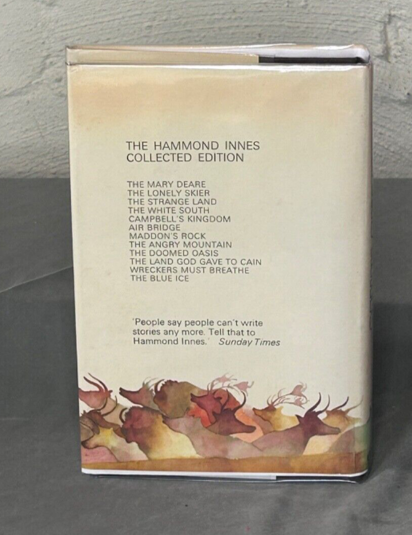 Levkas Man by Hammond Innes 1971 first edition with dust jacket