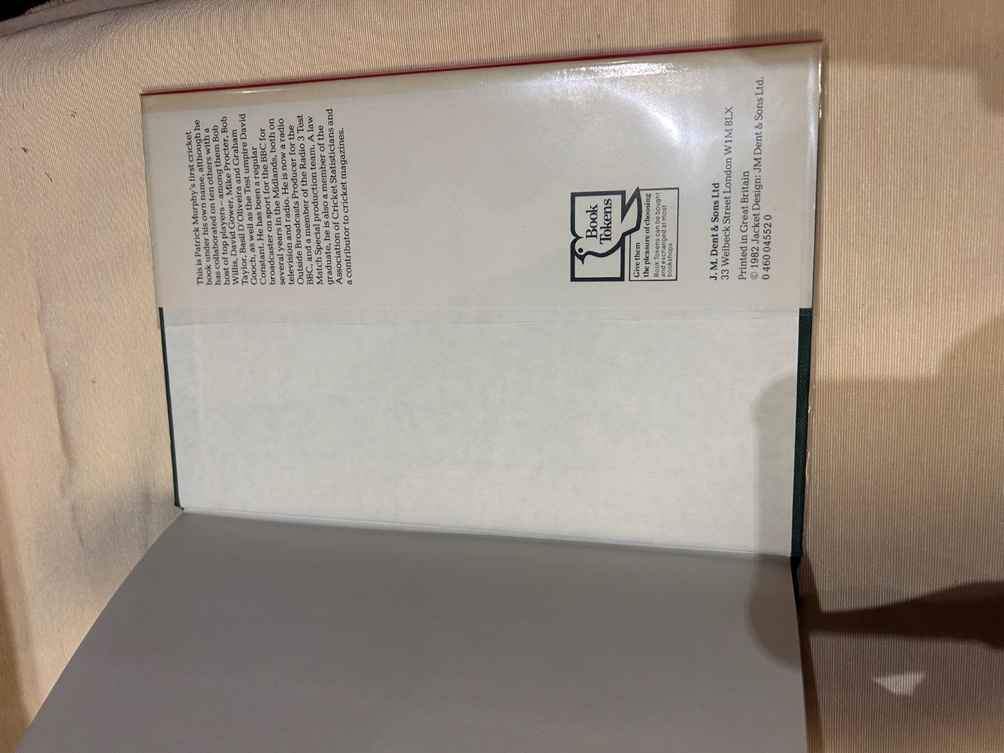 The Spinner’s Turn – Patrick Murphy | Vintage Hardcover 1st Edition