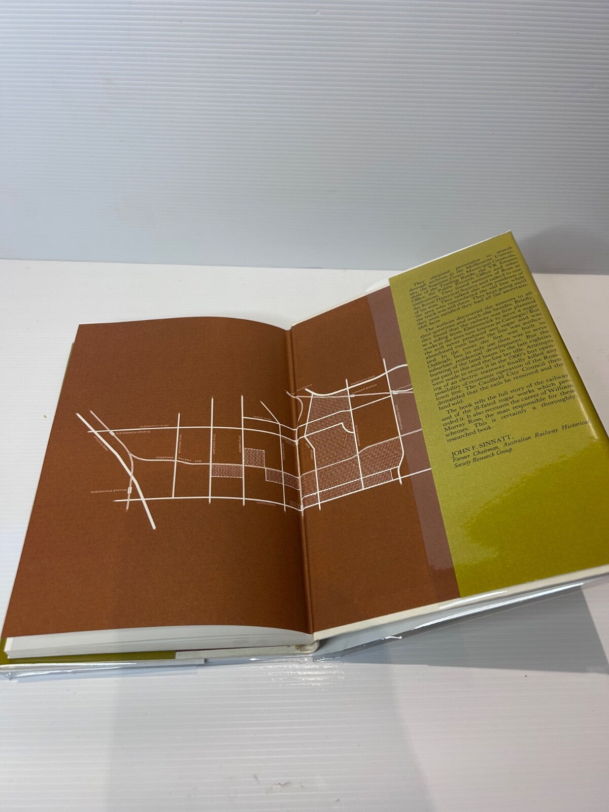 Return to Rosstown 1978 HC DJ 1st Ed Rail Land Sugar Beet Caulfield History