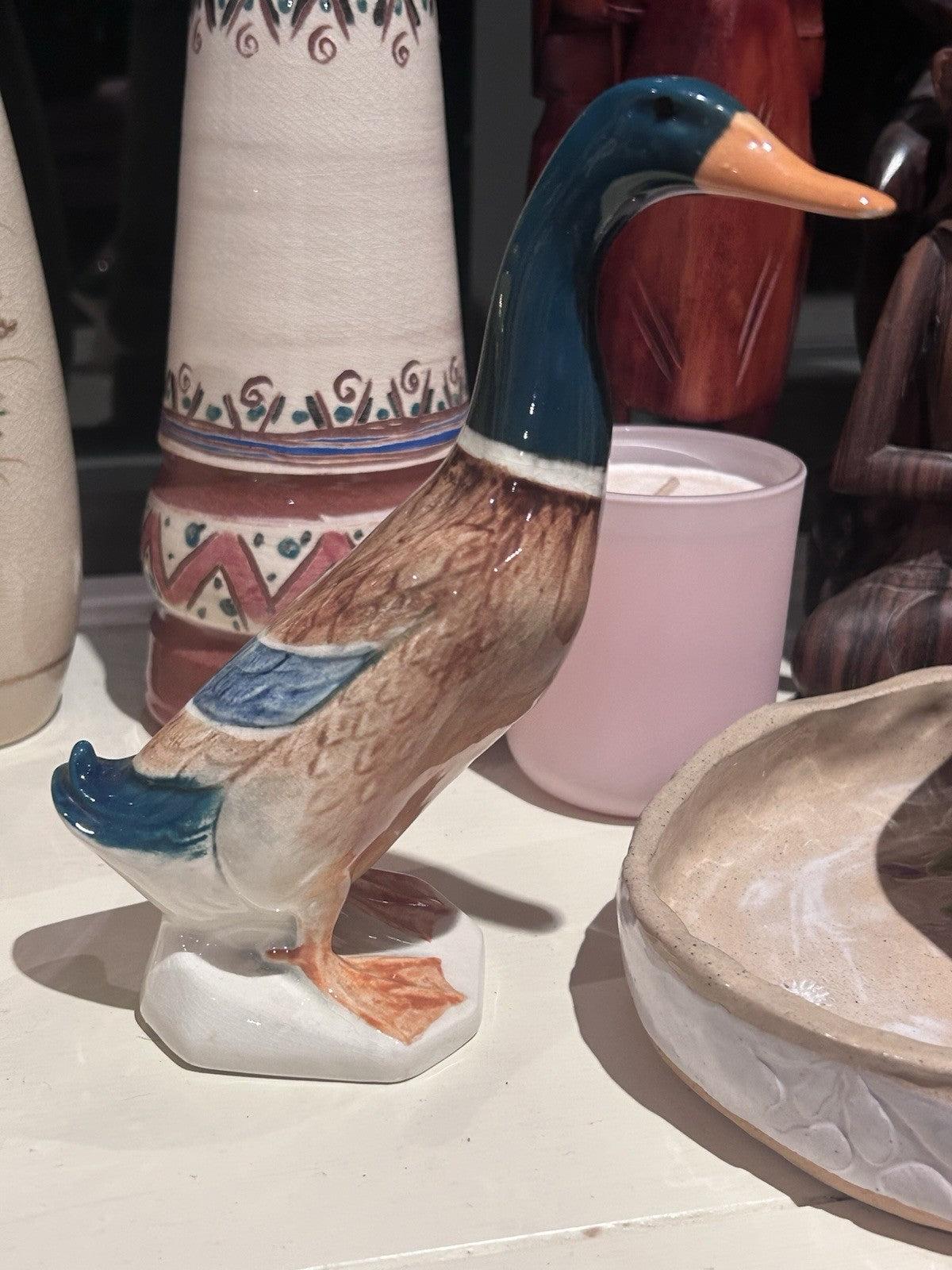 Vintage Beswick England Mallard Duck Trio – Models 756/1, 756/2, 756/3 C1950/60s