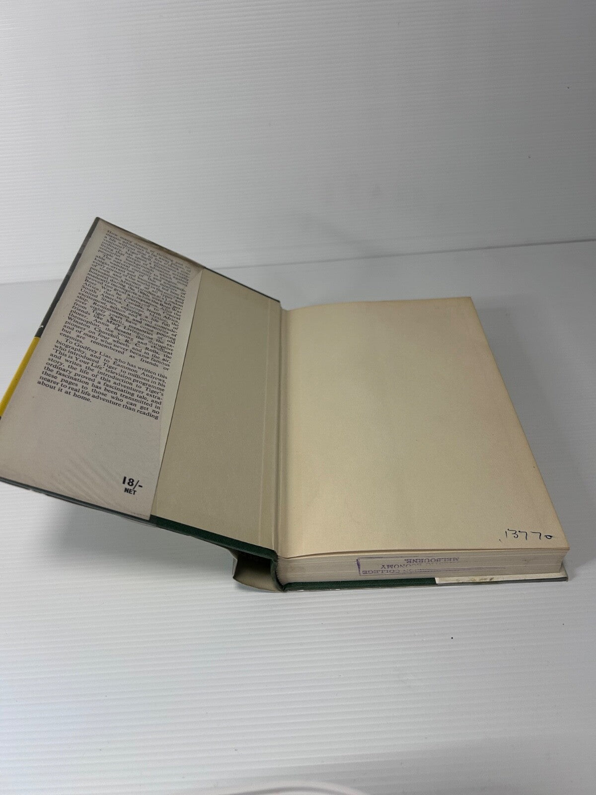 Adventurer Extraordinary Godfrey Lias 1961 HC DJ Cassell Tiger Sarll Story