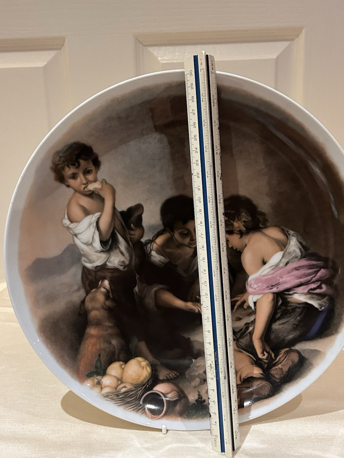 Westminster Fine China Australia Decorative Plate 1111 Classical Children Scene