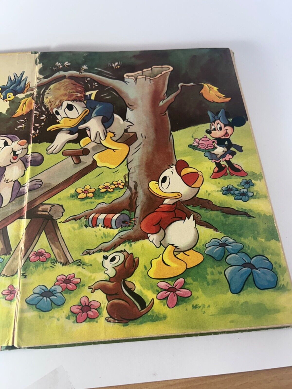 Circa 1945 Donald Duck's Wonder Book Copyright Walt Disney Mickey Mouse Ltd RARE