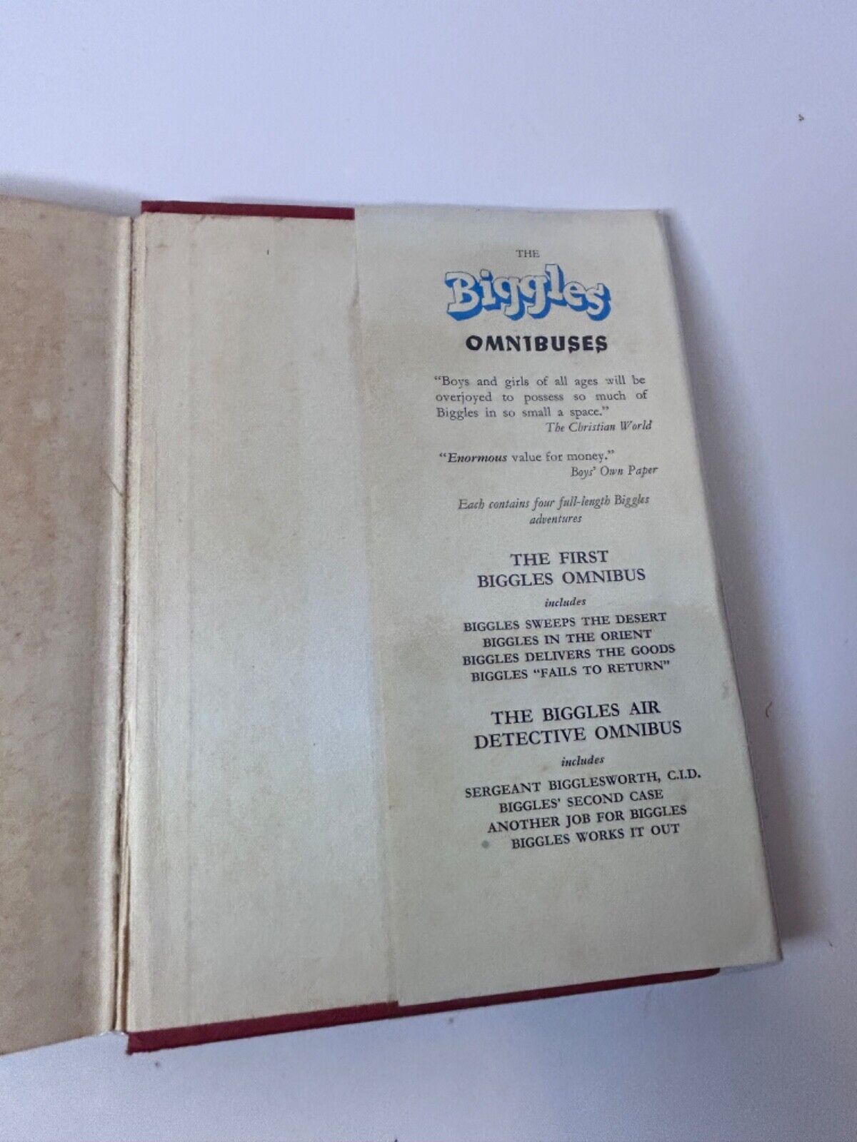 Biggles Follows On Captain W.E. Johns First Edition 1952 Dust Jacket