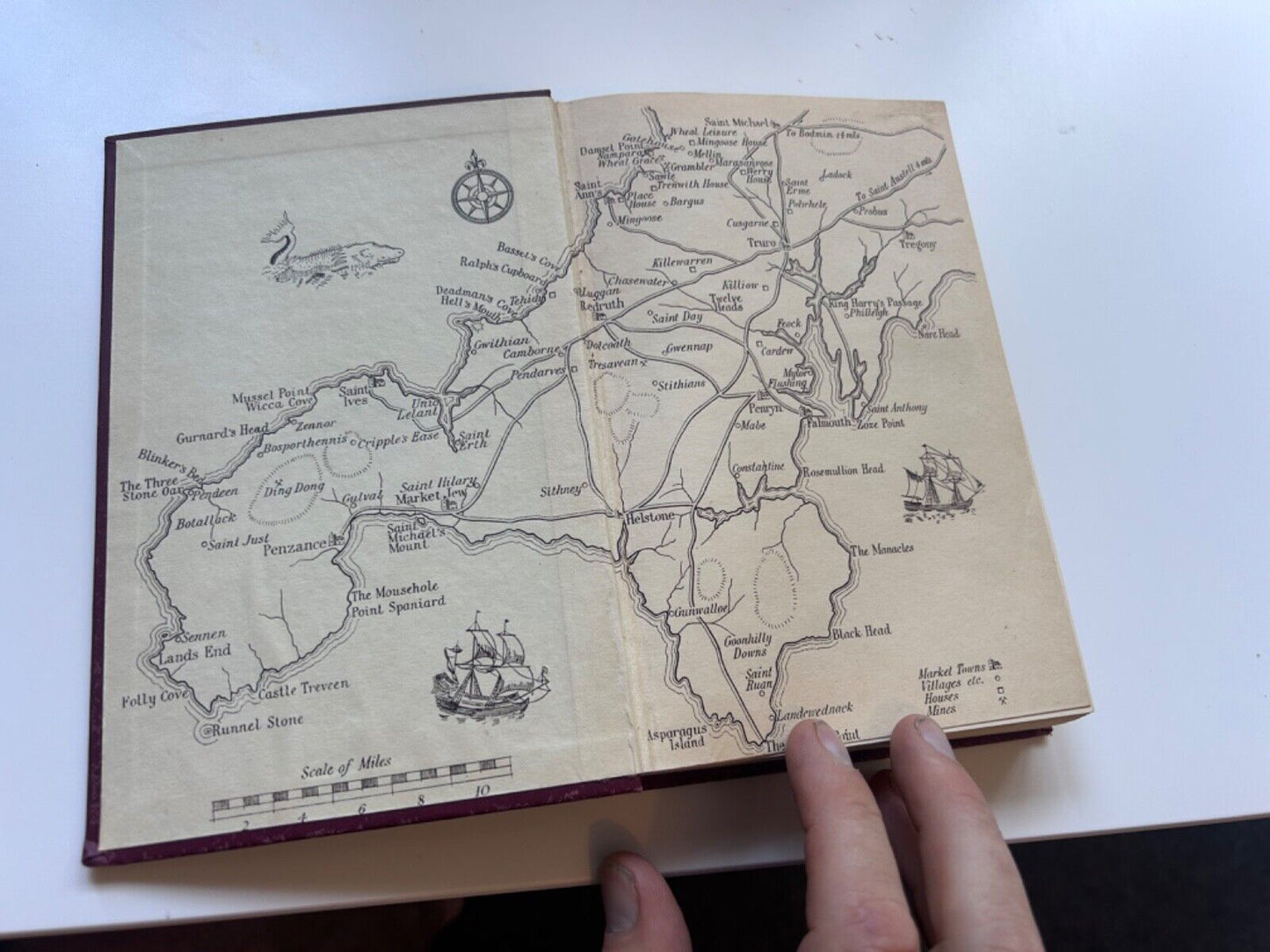Winston GRAHAM / Warleggan A Novel of Cornwall 1792-1793 1st Edition 1953