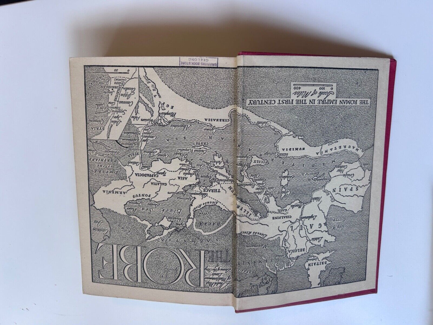 The Robe - Lloyd C. Douglas 1st Edition 1943 RARE Dust Jacket
