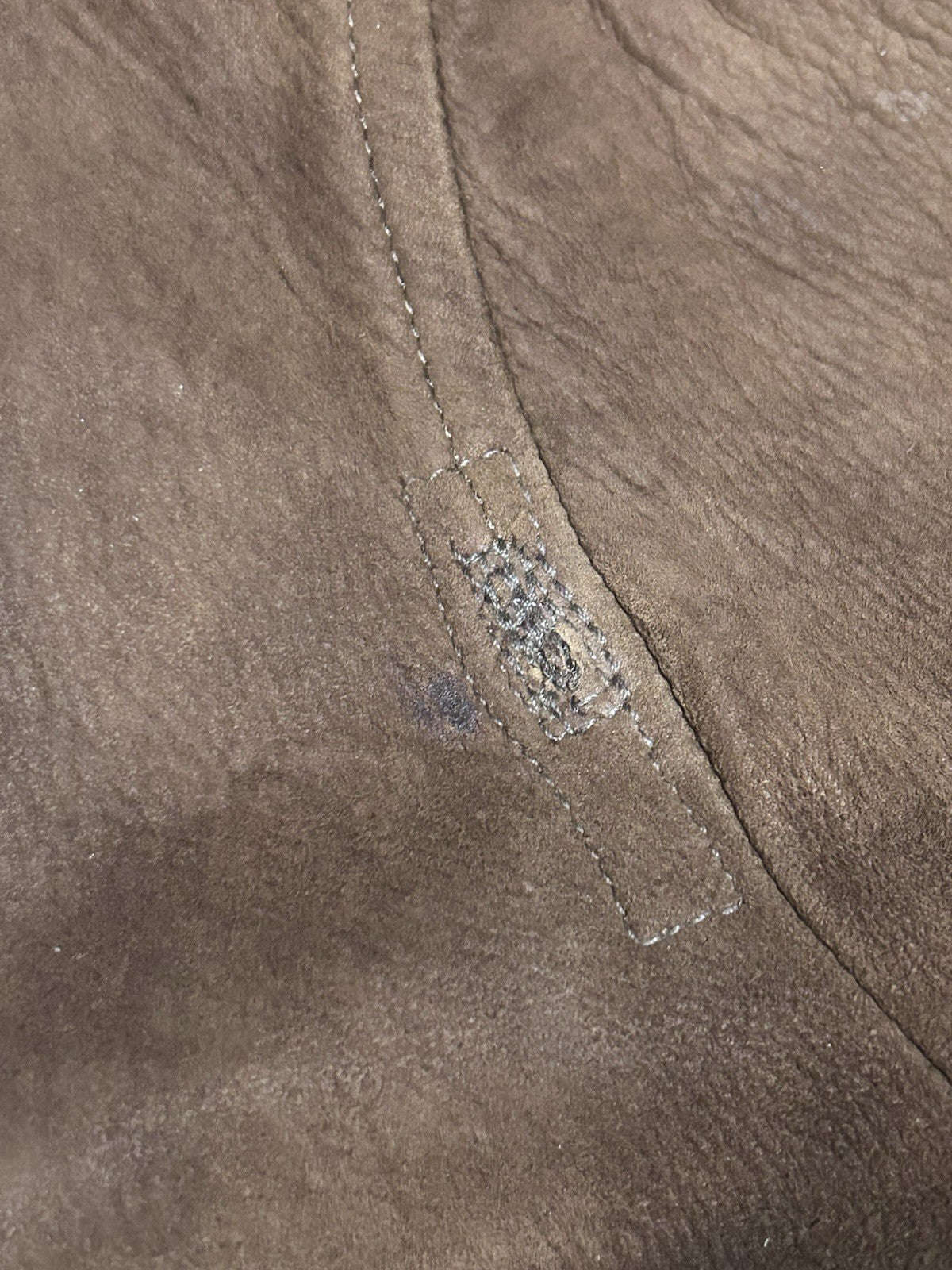 RM Williams Leather Drover Coat Size L Vintage 1980s Unlined Aussie Made