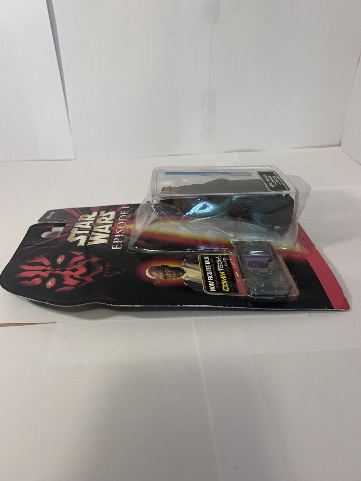 Mace Windu Star Wars Action Figure Episode 1 - New w/ CommTech Chip