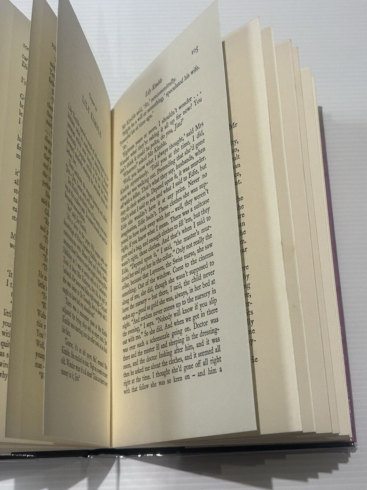 Christie Agatha - Sleeping Murder by 1976 First Edition HCDJ Collins Crime Club