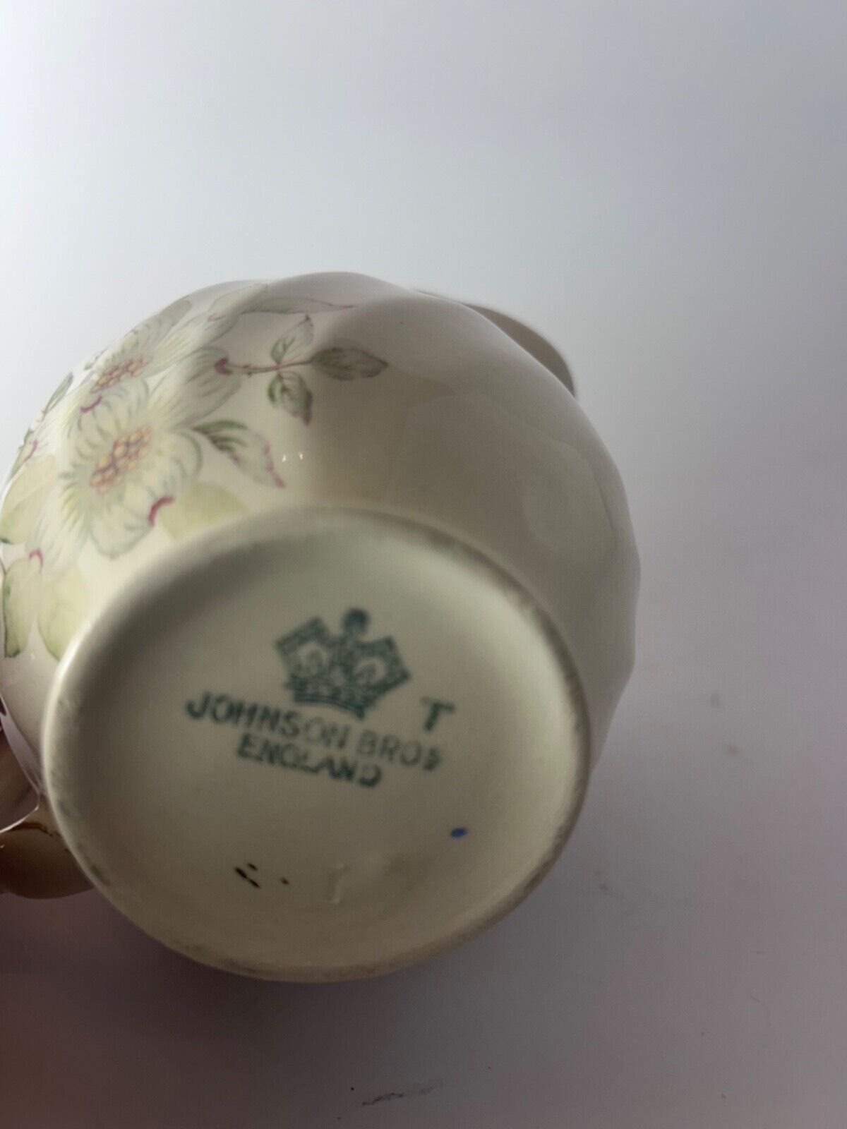 Vintage Johnson Bros England Creamer - Circa 1910s/20s