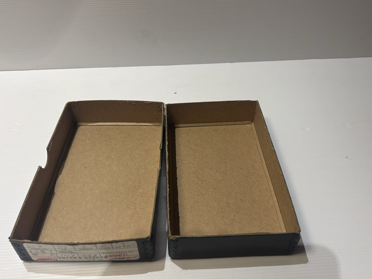 Smith & Wesson Model 60 Box .38 Special Blue Factory Original 1970s