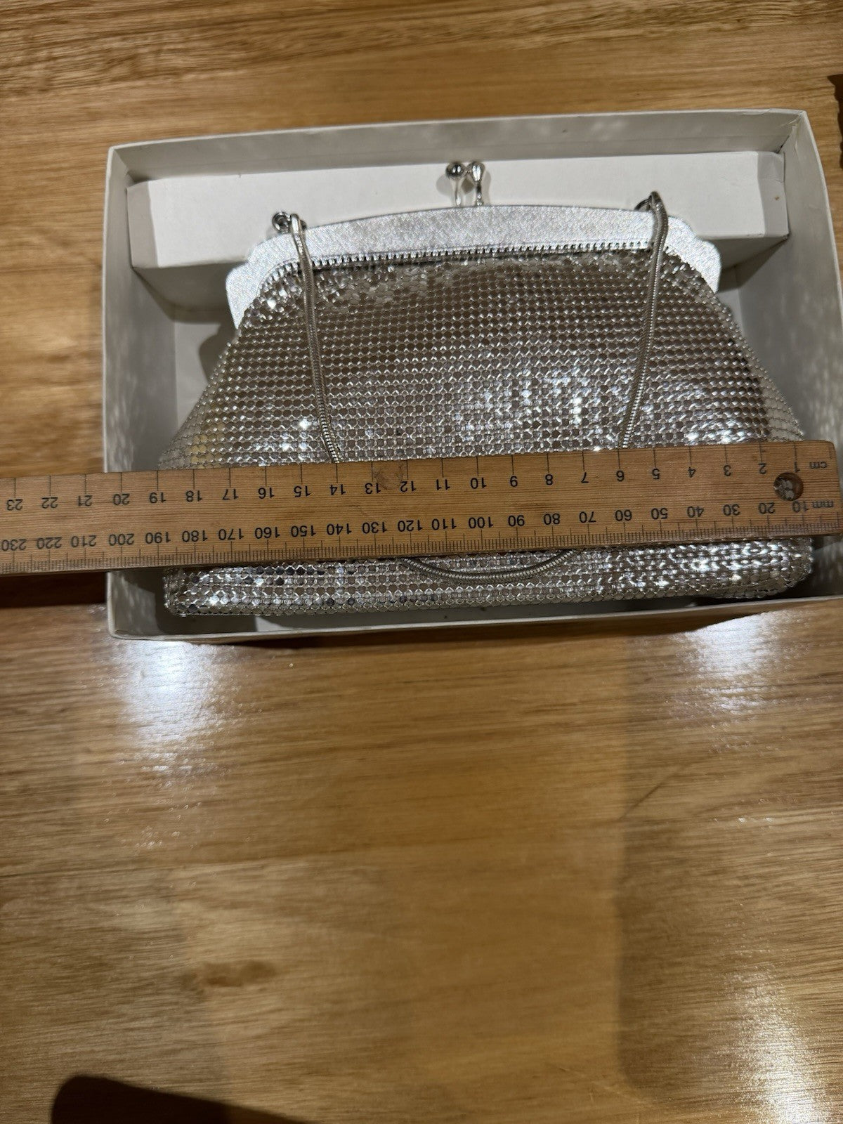 Vintage Oroton Mesh Evening Bag & Coin Purse Set Silver Tone Australia
