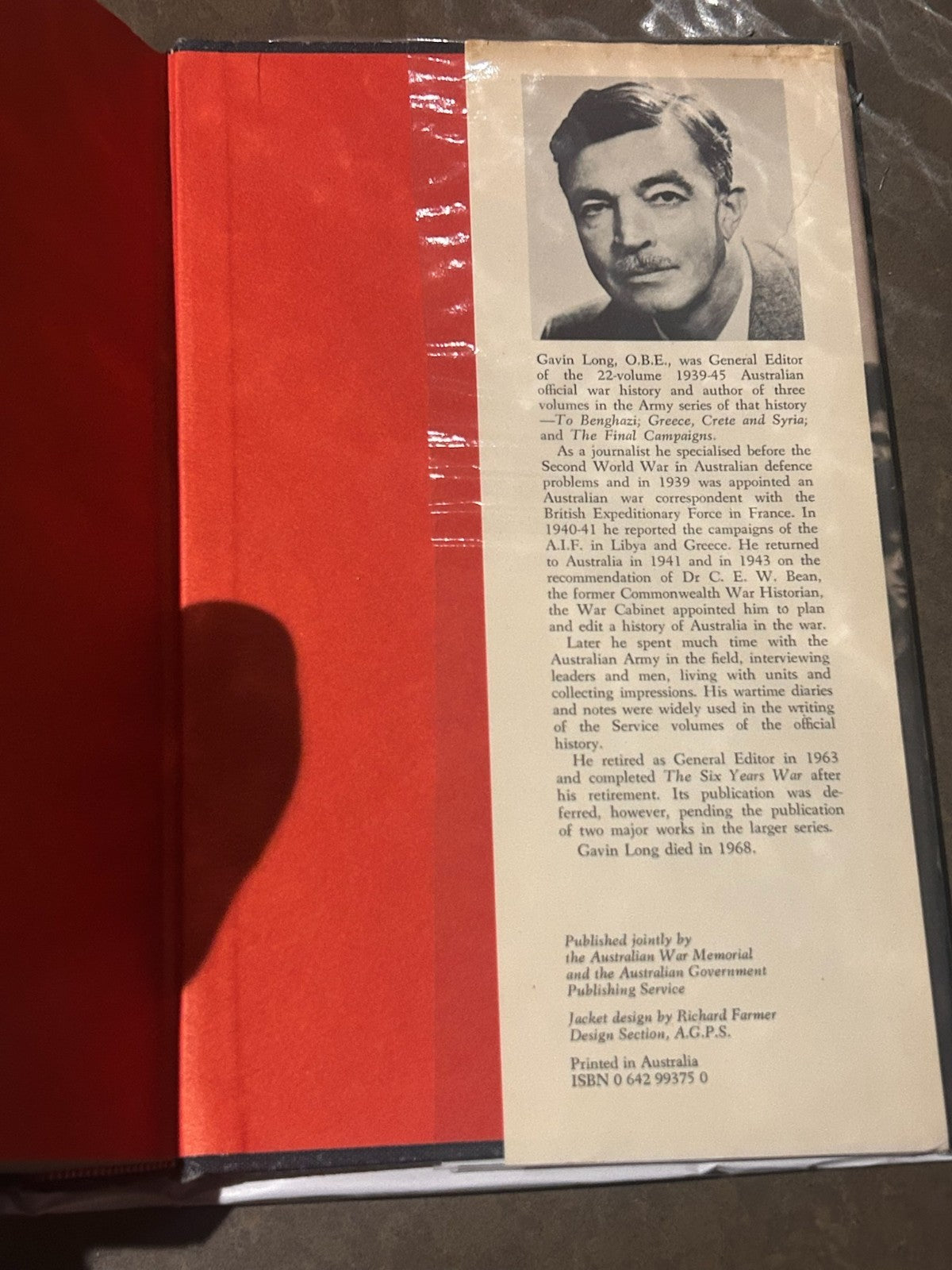 WWII Remembrance Calligraphy c1945 + The Six Years War Book 1973 Australia