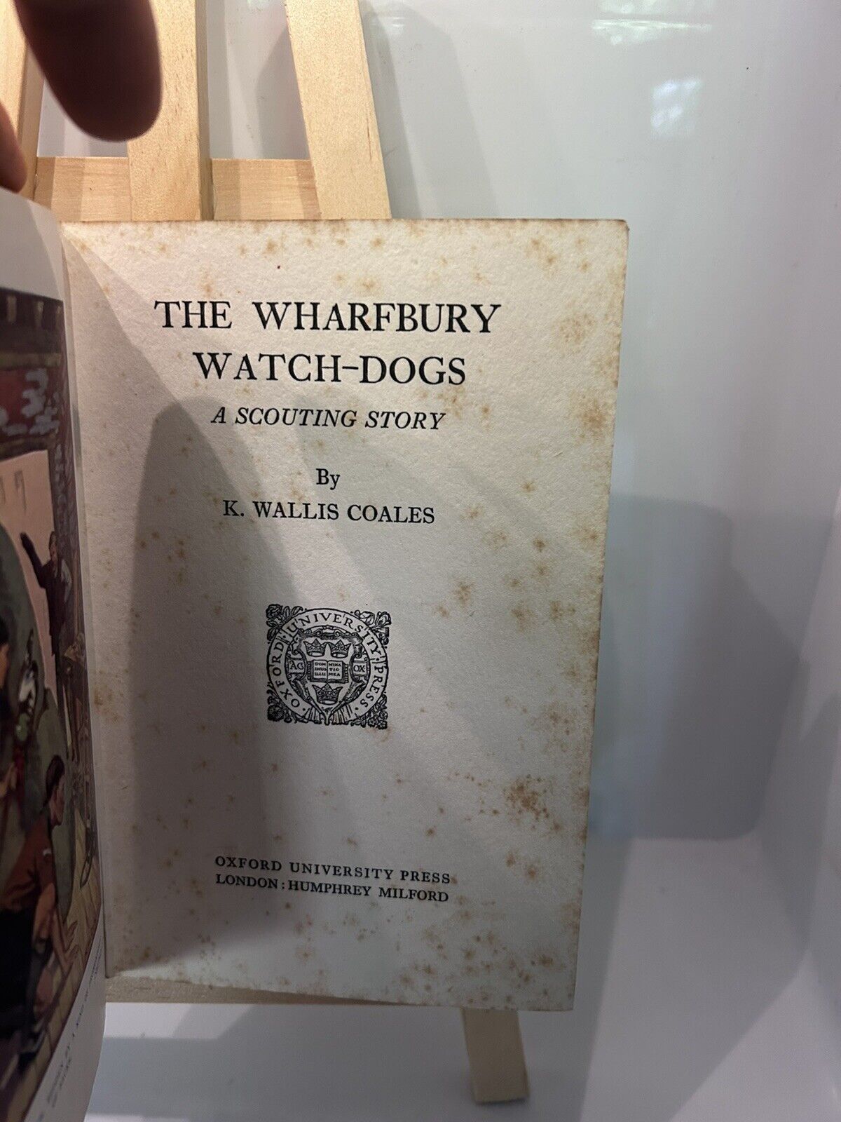 The Wharfbury Watch-Dogs by K Wallis Coates - RARE - First Edition