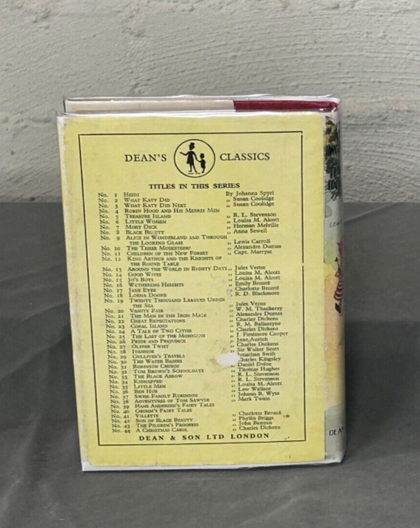Alice In Wonderland And Through The Looking Glass By Lewis Carroll H/B Dean &Son