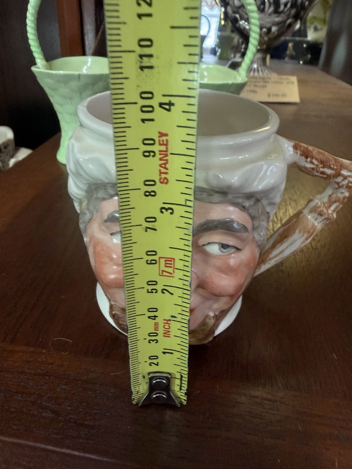Vintage Lancaster Sandland Sairey Gamp Character Jug Dickens England c1950s