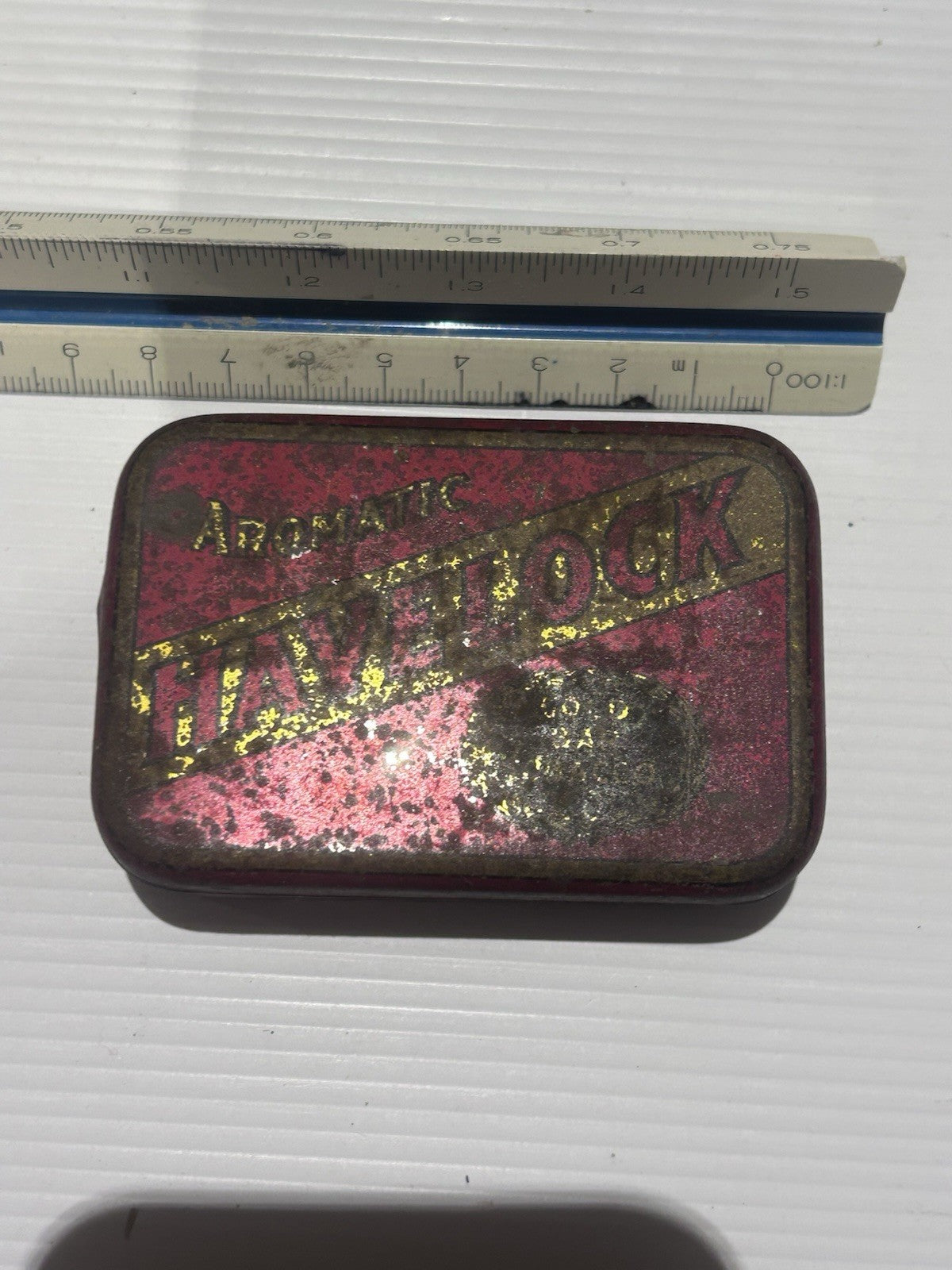 Vintage Havelock Tobacco Tin – Cut Gold Bar – British Australasian Tobacco 1930s