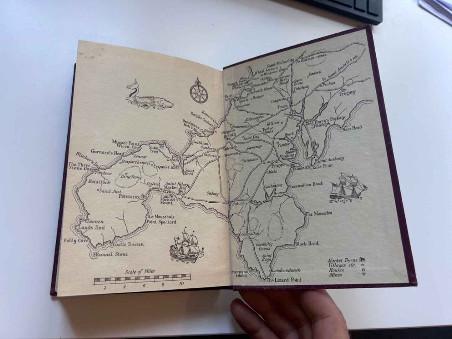 Winston GRAHAM / Warleggan A Novel of Cornwall 1792-1793 1st Edition 1953