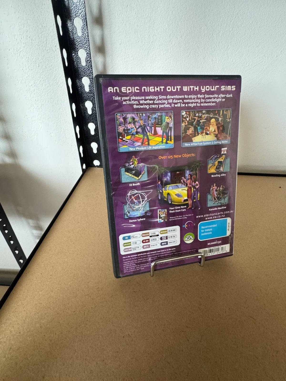 The Sims 2 Nightlife PC CD-ROM – Expansion Pack Complete w Manual & Discs | 2005