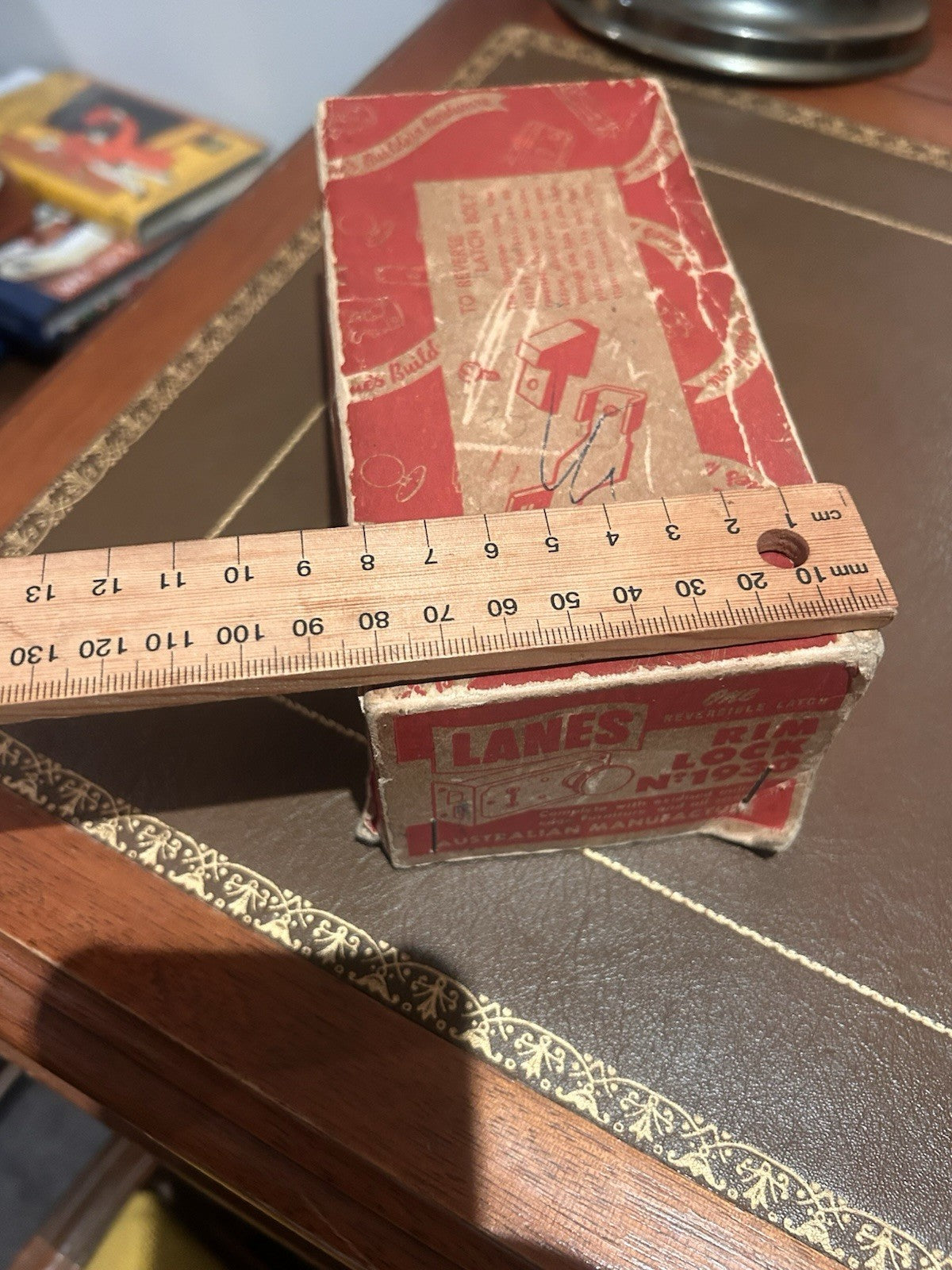 Vintage Lanes Rim Lock No.1930 Empty Box – Australian Made Builders Hardware