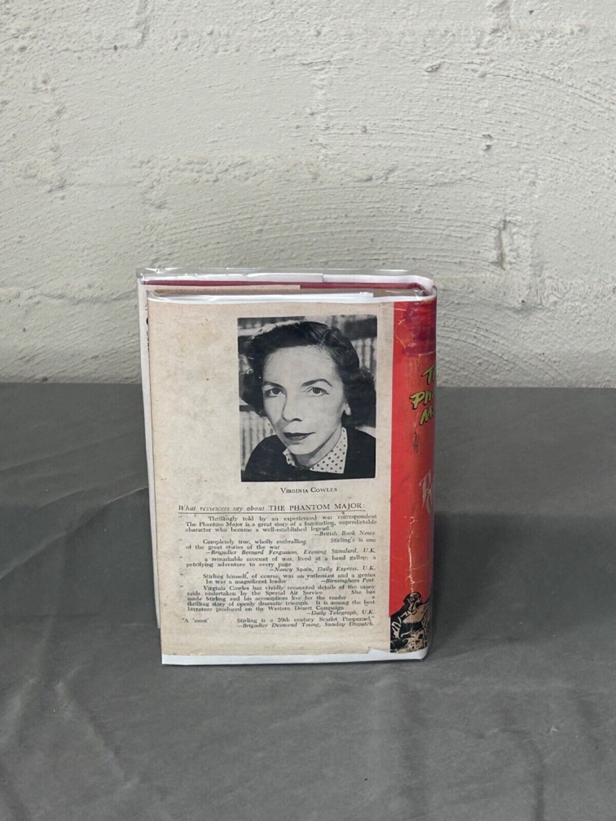 Vintage - The Phantom Major by Virginia Cowles (HC 1958), WWII/Biography/History