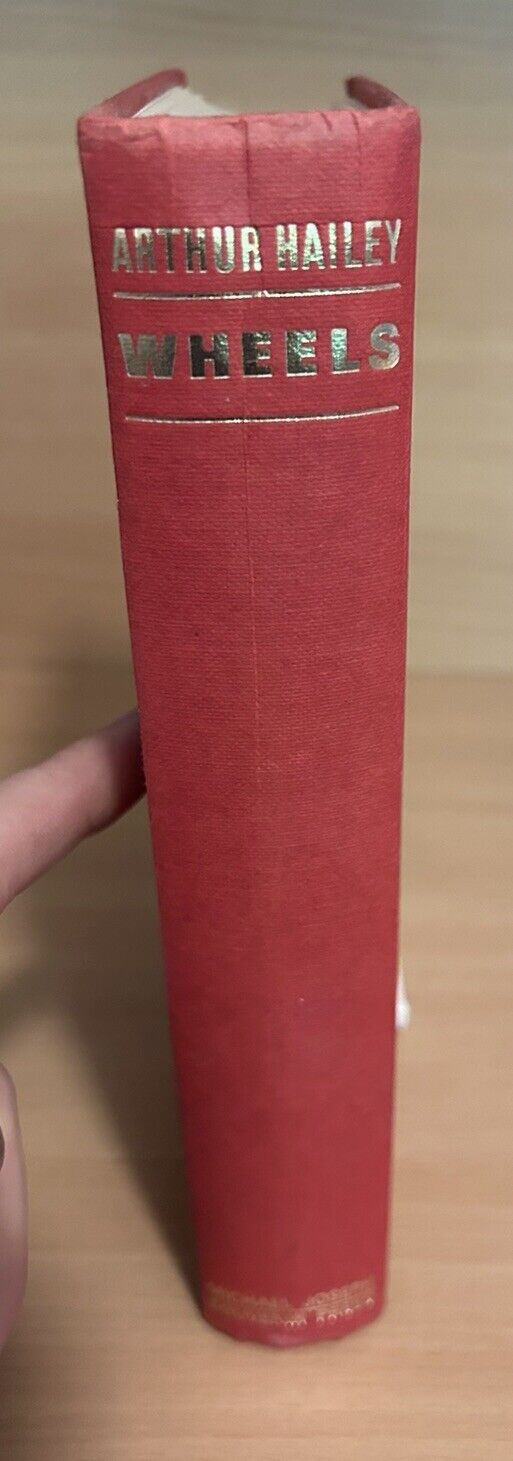 Wheels by Arthur Hailey 1971 Hardcover With Dust Jacket, First Edition