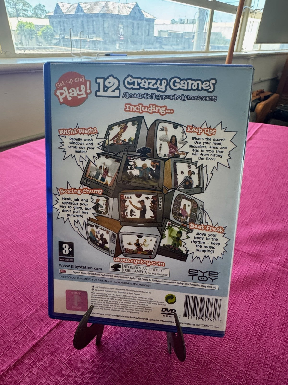 EyeToy Play PS2 PAL – Motion-Control Party Game – Complete w/ Manual | 2003