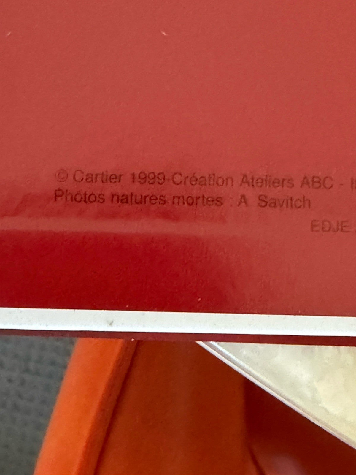 Cartier 1999 High Jewellery Catalogue Book Original Dust Jacket Swiss Printed