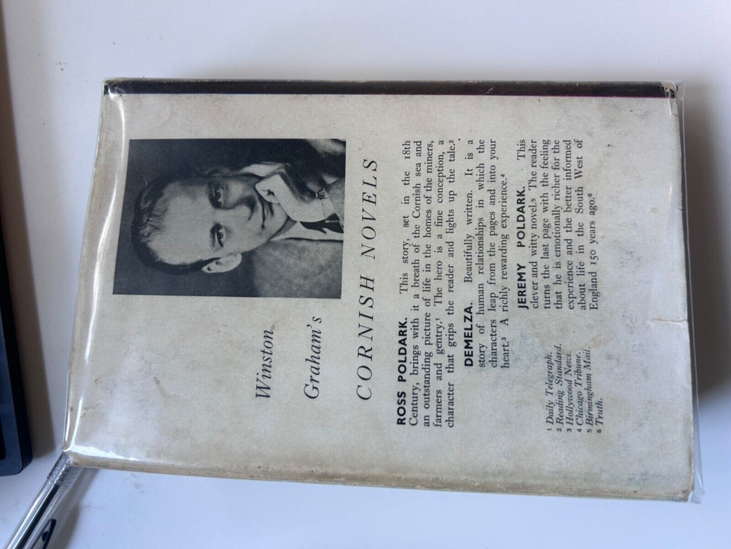 Winston GRAHAM / Warleggan A Novel of Cornwall 1792-1793 1st Edition 1953