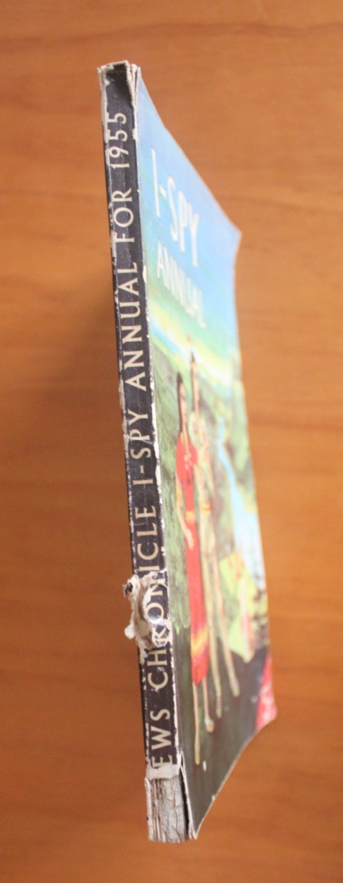 I-SPY Annual. c.1953 – First Ed. with Complete Cut-Out Nativity Scene