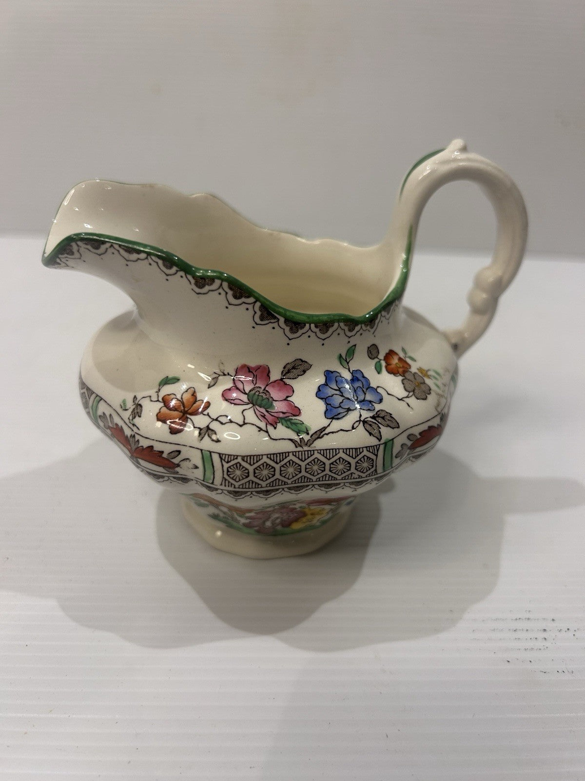 Vintage Copeland Spode “Chinese Rose” Jug – Rd No. 655599 – England – c.1916