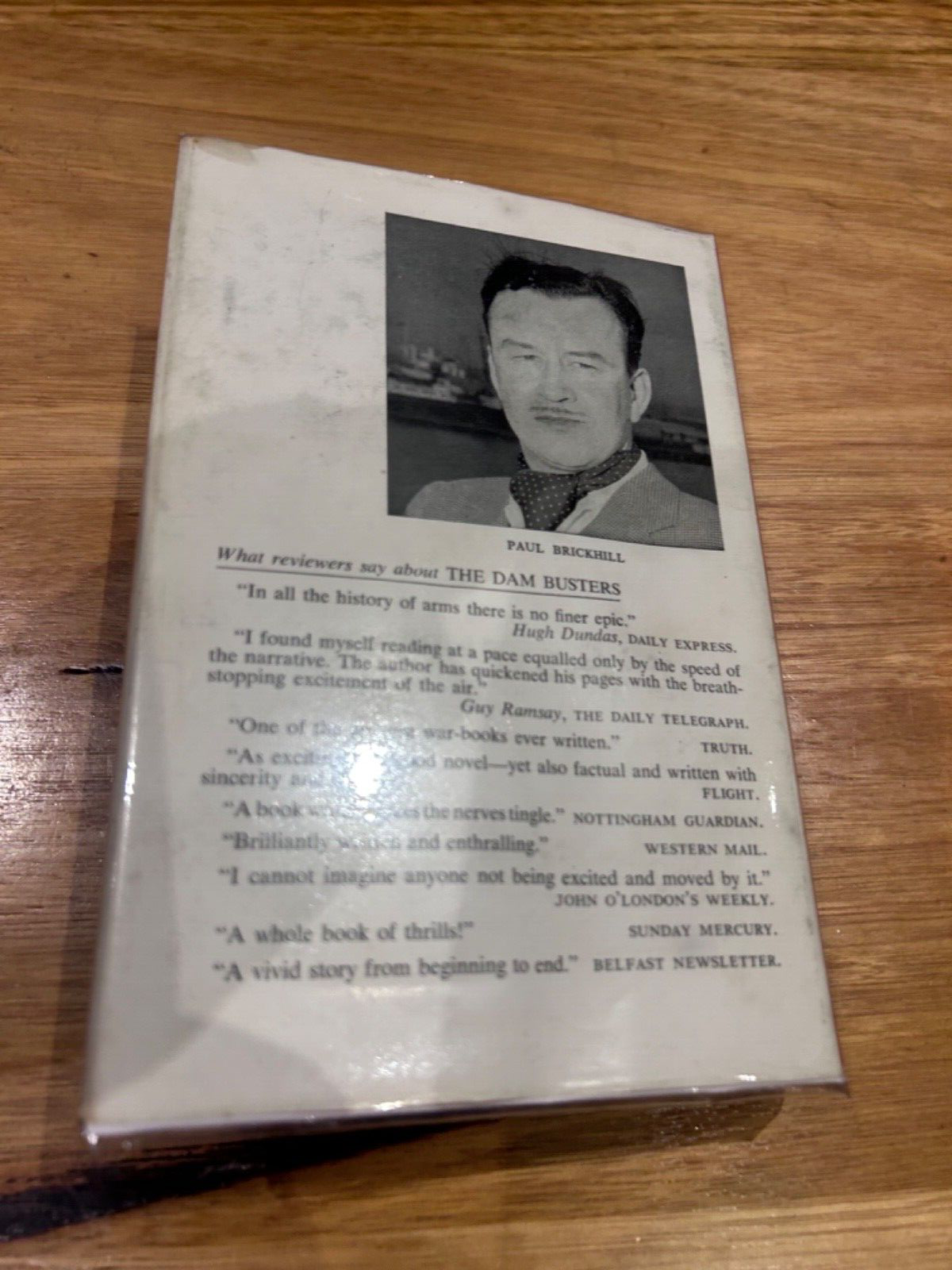 The Dam Busters Paul Brickhill Hardcover 1953 Royal Air Force World War II
