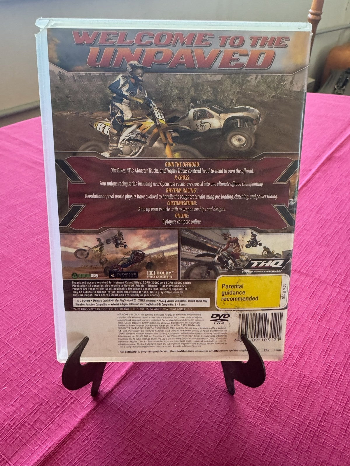 MX vs ATV Untamed PS2 PAL – Off-Road Racing Game – Complete | 2007