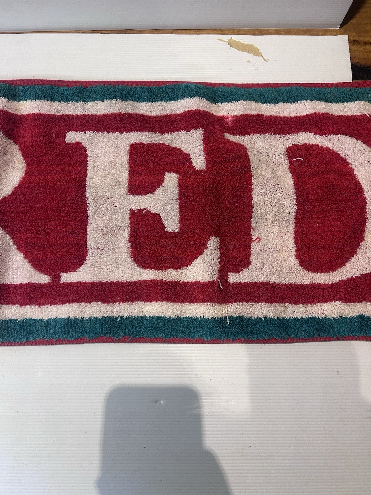 Tooheys Red Bitter Beer Bar Mat Vintage Pub Bar Towel Brewery Promo