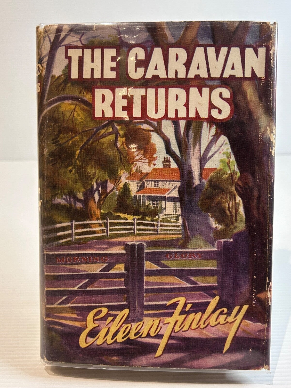 The Caravan Returns Eileen Finlay 1949 HC DJ 1st First Ed Australia Country Saga