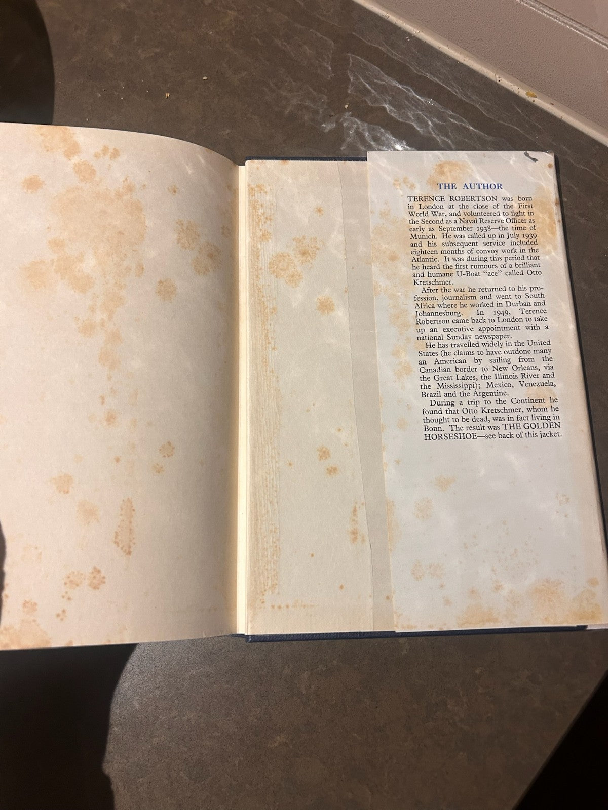 Walker R.N. – Terence Robertson | 1956 First Edition Hardcover