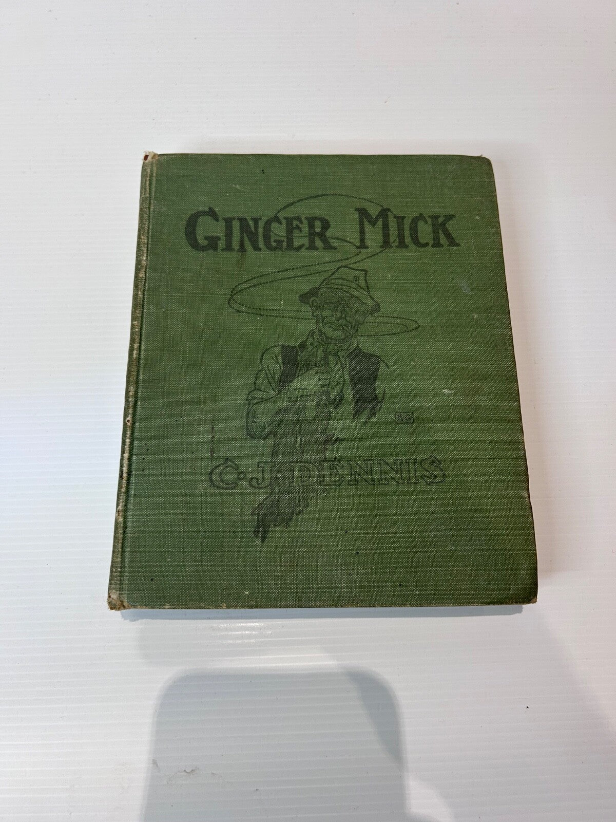 The Moods of Ginger Mick 1916 1st Ed C.J. Dennis HC Angus & Robertson Aus WWI