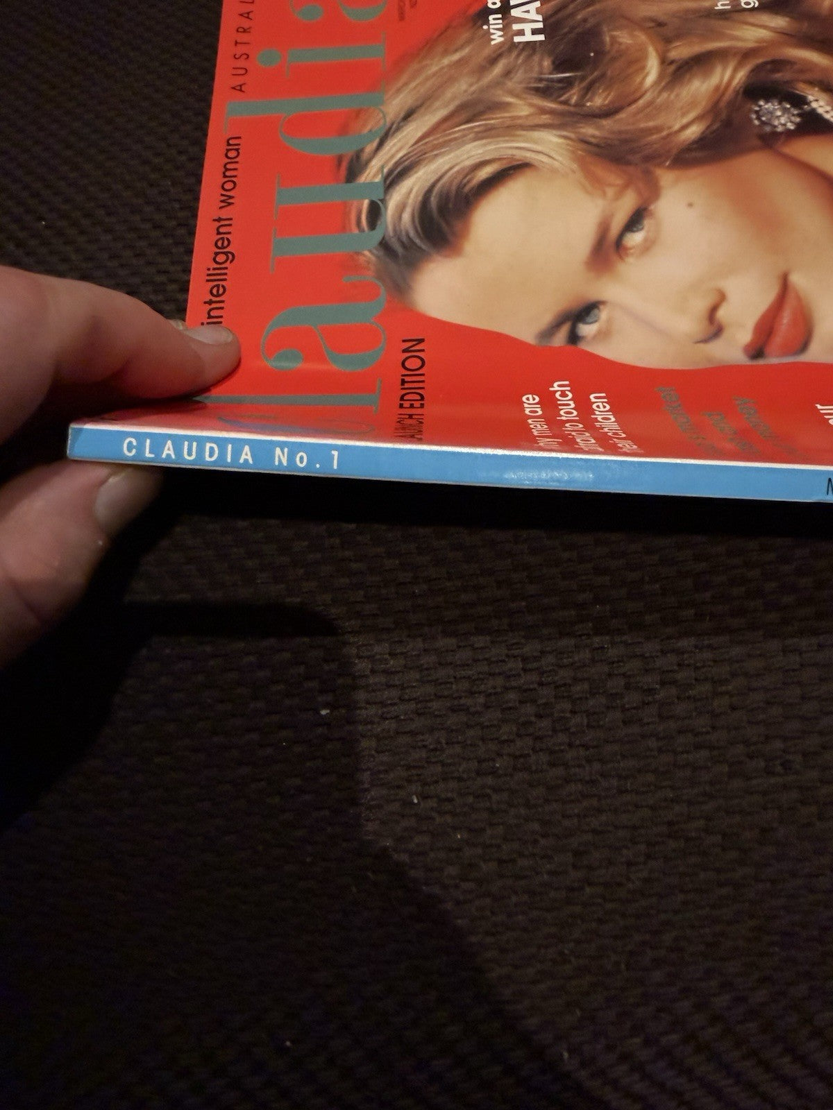 Claudia Australia March 1998 Launch Edition Megan Gale Claudia Schiffer