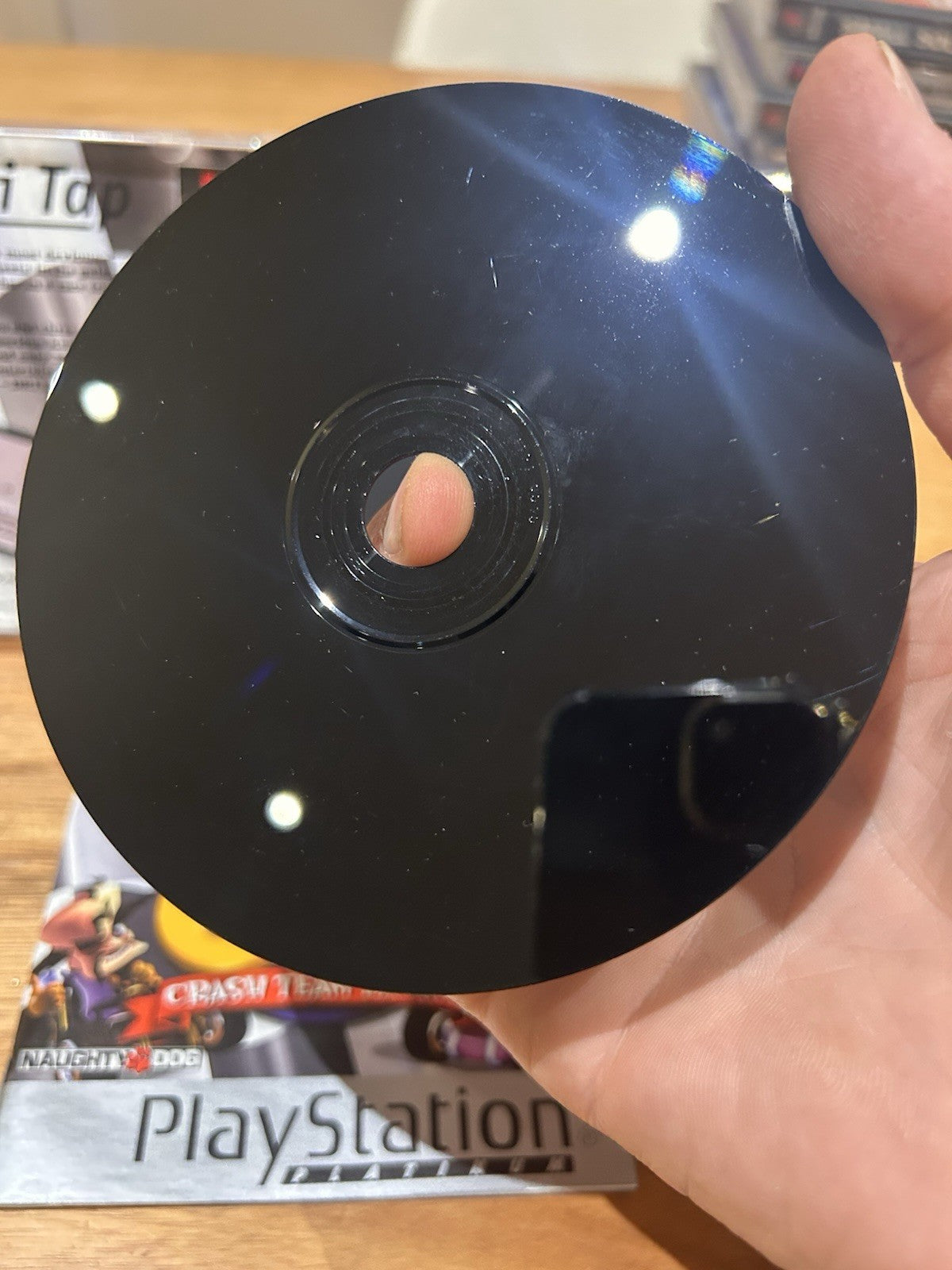 Crash Team Racing CTR Platinum PS1 PAL Complete w Manual Naughty Dog