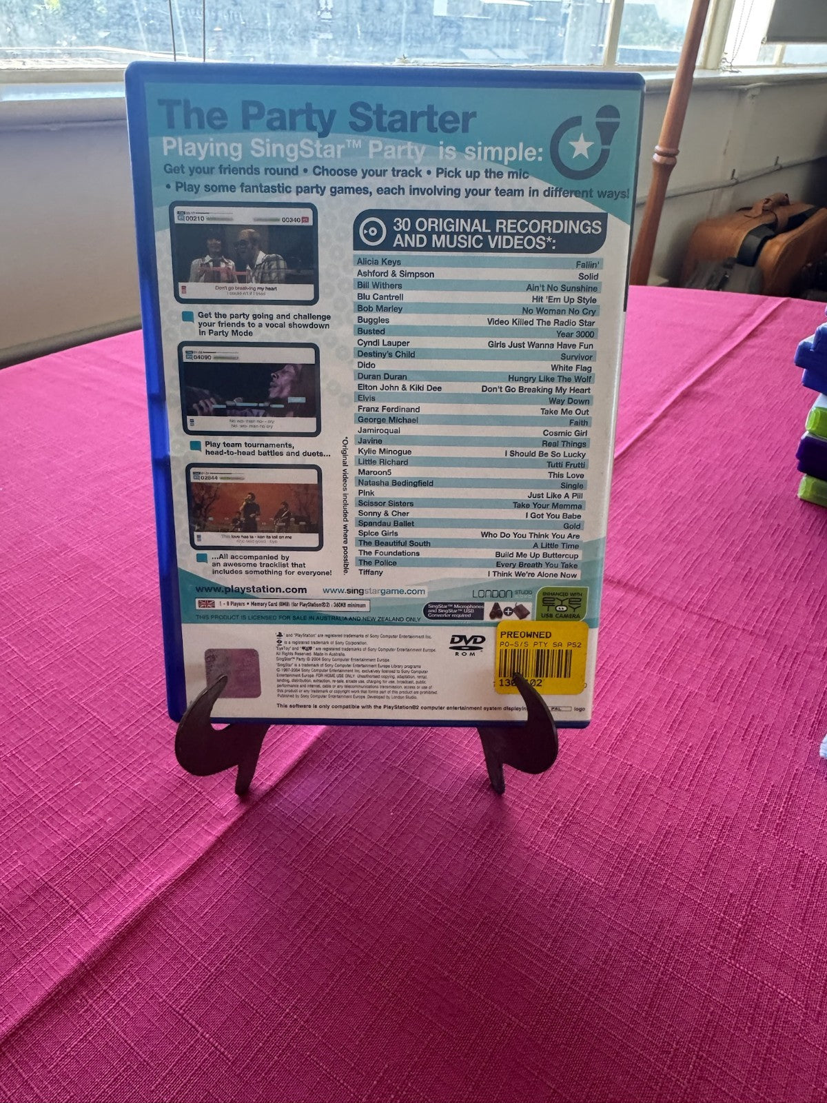 SingStar Party PS2 PAL – Karaoke Party Game – Complete w/ Manual | 2004