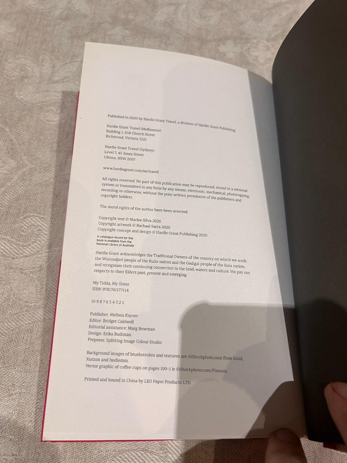 My Tidda, My Sister - Signed by Marlee Silva | First Edition | 2020