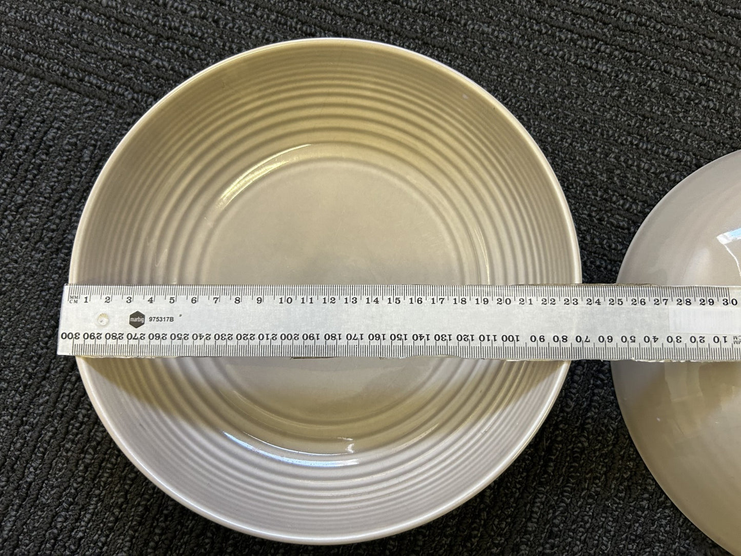 Royal Doulton Gordon Ramsay Maze 6pc Dinner Set Bowls Plates Grey Stoneware