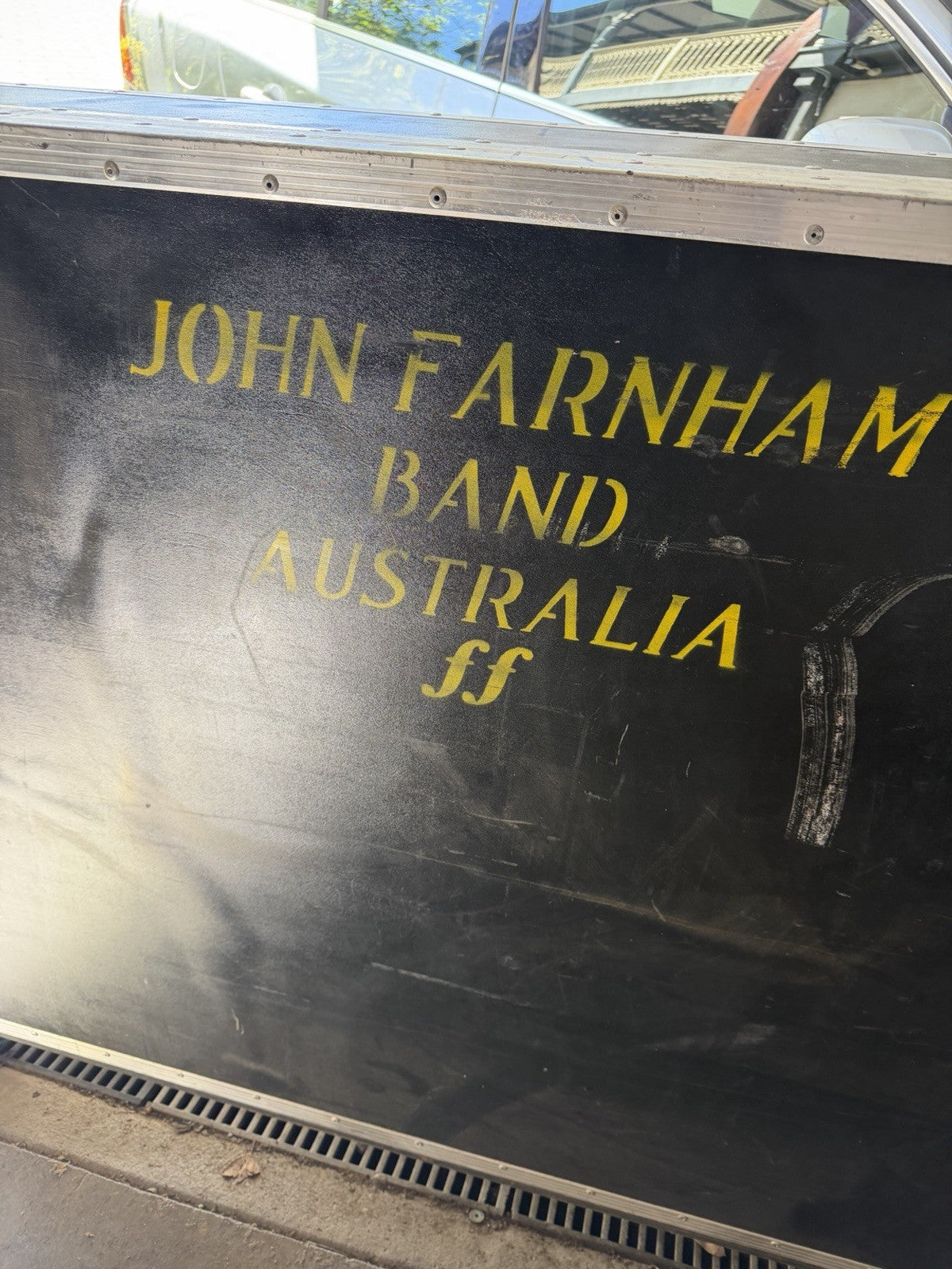 John Farnham Band Australia Original Touring Road Flight Case Music Memorabilia