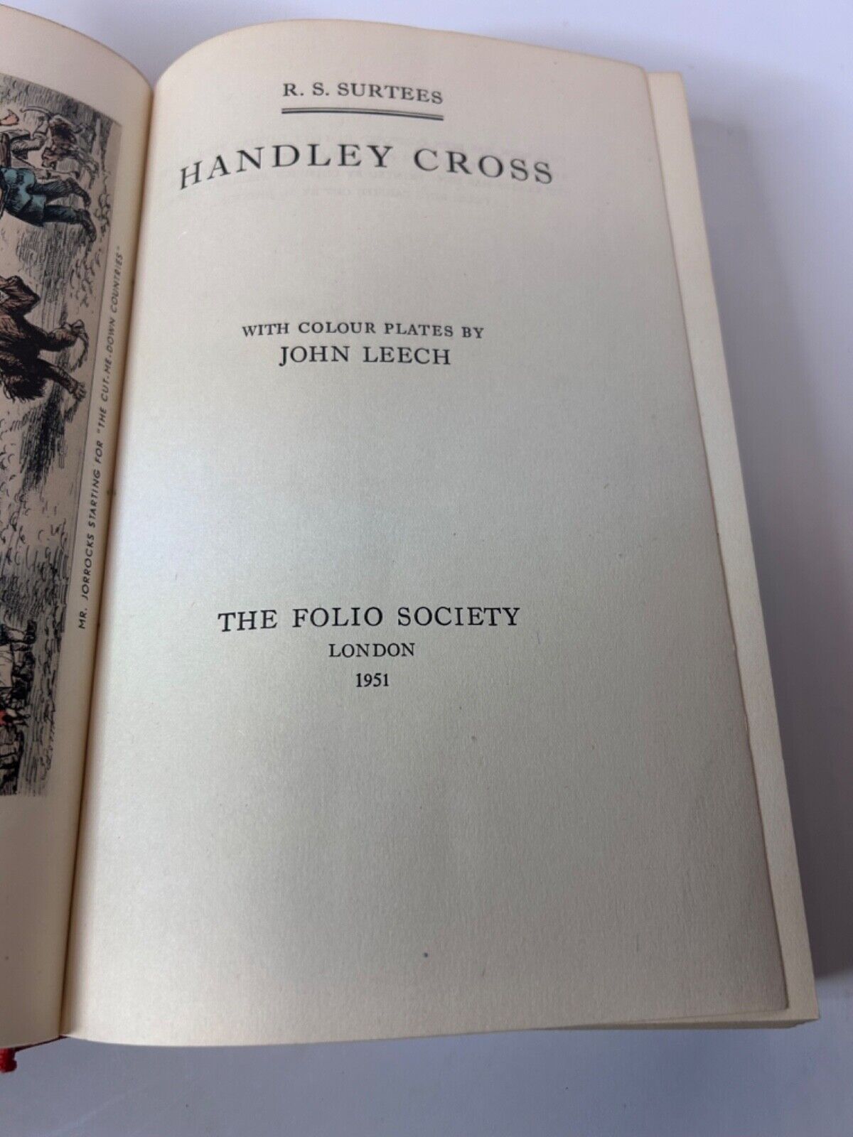 1951 Handley Cross R. S. Surtees Illustrated
